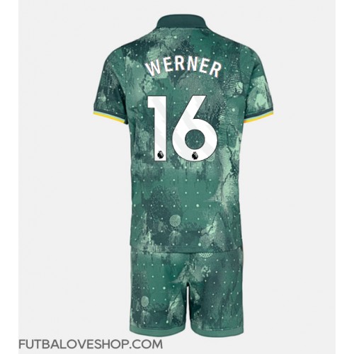 Dres Tottenham Hotspur Timo Werner #16 Tretina pre deti 2024-25 Krátky Rukáv (+ trenírky)